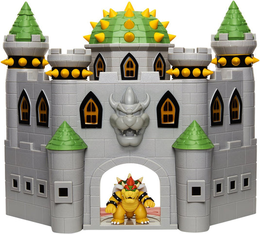 Jakks nintendo super mario deluxe kasteel speelset – met bowser 6 cm