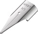 Lamy z 50 penpunt 888 - vervangingspen van verchroomd roestvrij staal in de kleur blank - penpuntsterkte lh - penpunt geschikt voor linkshandige ophanging