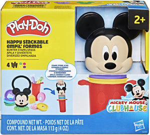 Play-doh disney junior vrolijke stapelspeelset, knutselspeelgoed voor kinderen