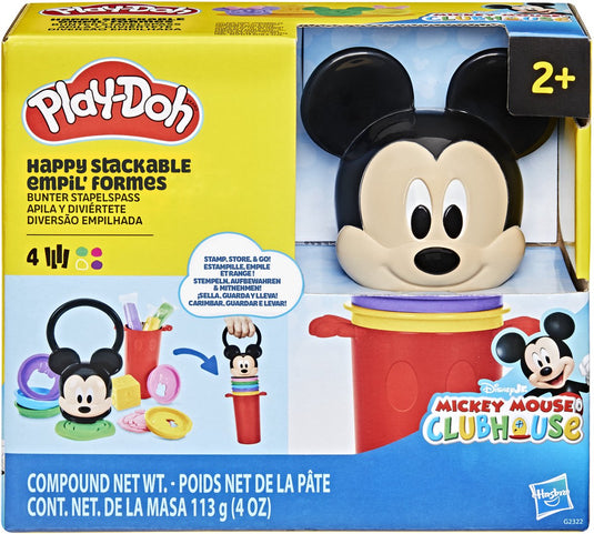 Play-doh disney junior vrolijke stapelspeelset, knutselspeelgoed voor kinderen