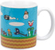 Paladone super mario level heat change mug – officieel gelicentieerde nintendo warmte‑reactie mok, 300 ml, nostalgisch cadeau voor gamers-