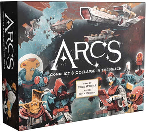 Leder games arcs - sci-fi strategie bordspel voor 2-4 spelers