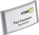 Durable naambadges 8540-23 prestige zilver