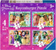 Ravensburger puzzel disney princess: wees wie je wilt zijn - legpuzzel - 12, 16, 20, 24 stukjes