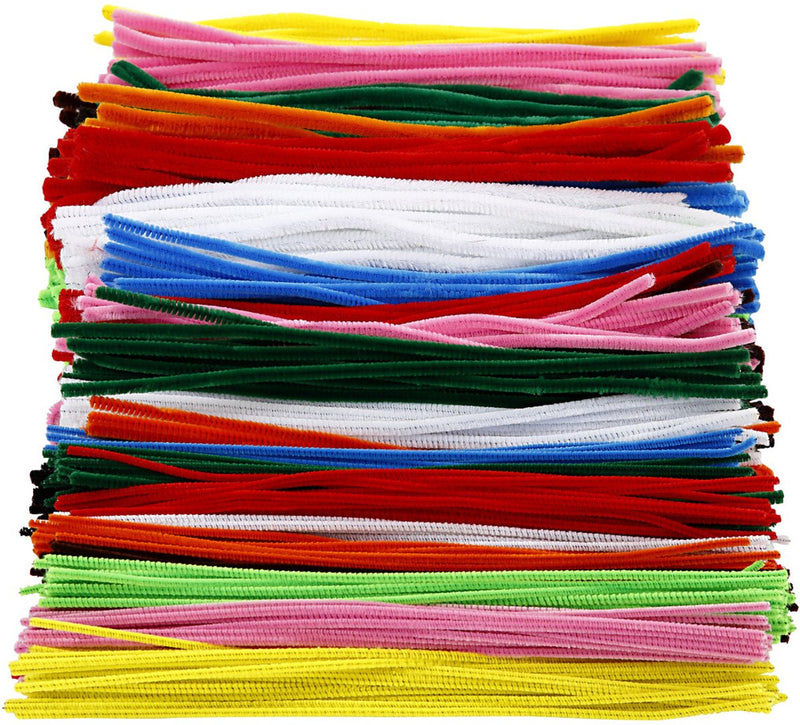 Afbeelding laden in galerijviewer, Creativ company chenilledraad set diverse kleuren 700 stuks
