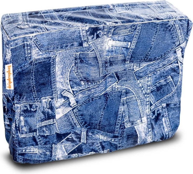 Afbeelding laden in galerijviewer, Dripdropbag shoulderbag cover pakaftas regenhoes jeans
