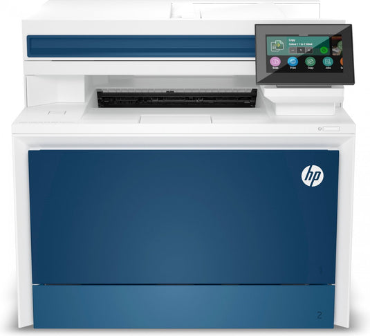 Ventura multifunctionele printer hp 4302fdn laserjet pro kleuren a4 blauw, wit