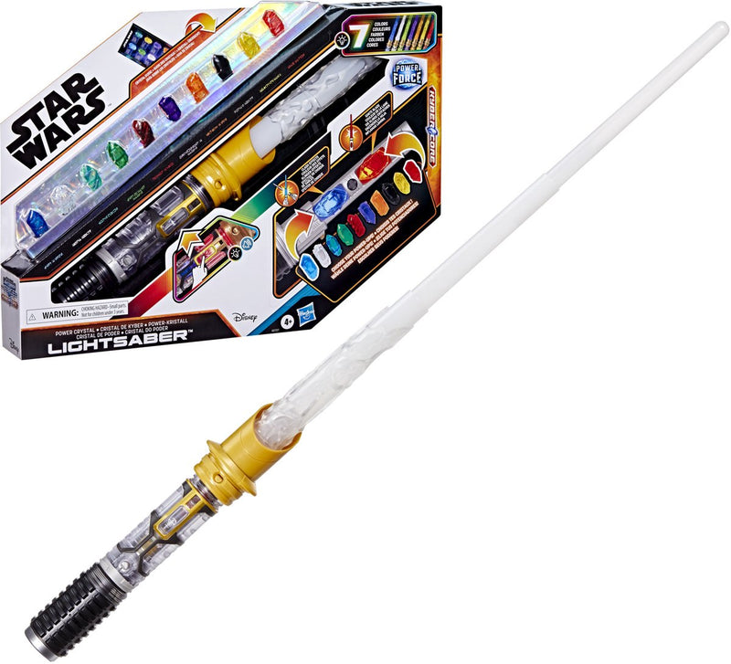 Afbeelding laden in galerijviewer, Hasbro star wars power crystal lightsaber - 7 kleuren
