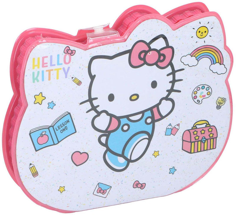 Afbeelding laden in galerijviewer, Edco kleurkoffer hello kitty - 34dlg.
