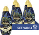 Robijn - vloeibaar wasmiddel -klein krachtig - beautiful mystery - 4 flessen - 76 wasbeurten - voordeelverpakking
