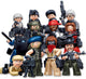 Sluban m38-b0583 minifigures police agenten en boeven serie | 1 van de 12 willekeurige speelgoed verzamelfiguren | leger soldaten met wapensets | action figure poppetjes in polybag