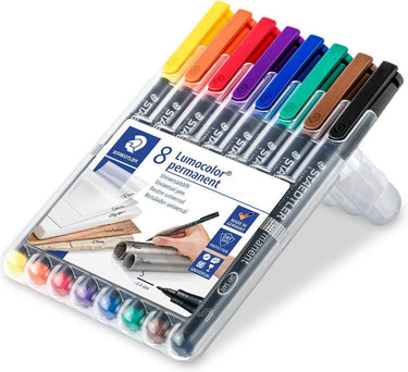 Staedtler lumocolor s permanent - box 8 st