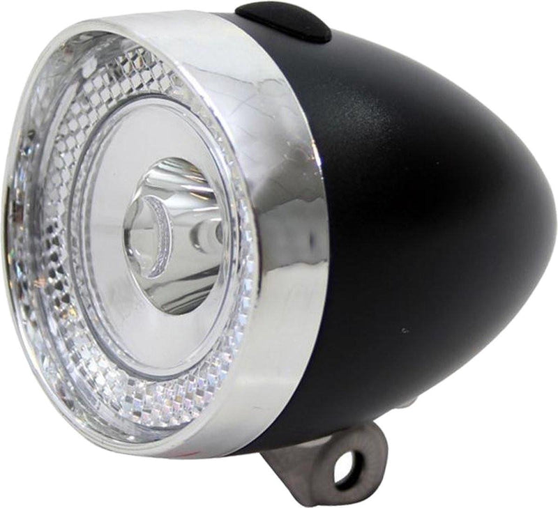 Afbeelding laden in galerijviewer, Union koplamp UN-4955 Retro mini batterij zwart op kaart
