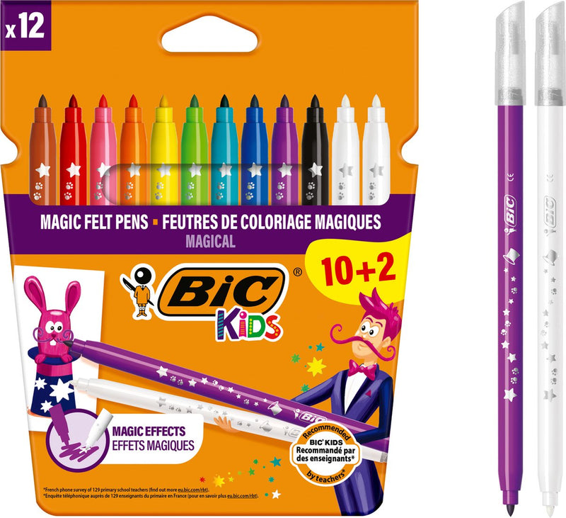 Afbeelding laden in galerijviewer, Bic kids kleuren uitwissen, 10 + 2 gratis
