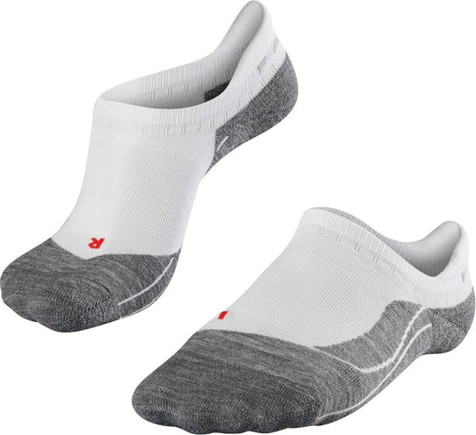 Falke ru4 invisible anti-blaar katoen functioneel materiaal hardloopsokken dames wit - maat 35-36