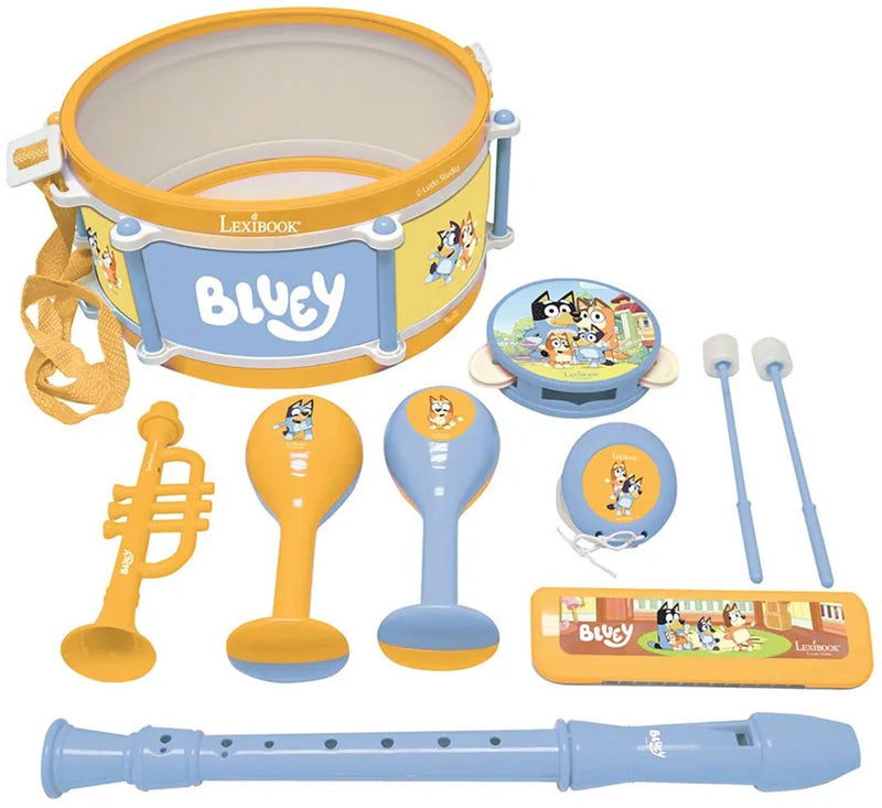 Afbeelding laden in galerijviewer, Lexibook bluey muziekset 7-delig
