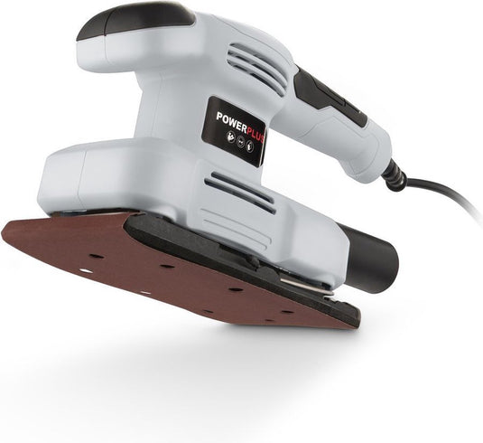 Powerplus elektrische vlakschuurmachine powc40100 - 150w - schuurpapier 185 x 90 mm - 24000min-1 - met 1 acc.
