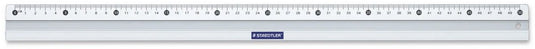 Staedtler - mars 563 - aluminium liniaal - 50 cm - met inktrand