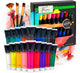 Nassau fine art acrylverf set 18pcs - acrylverf tubes 36ml - schilderen voor volwassenen - hobbyverf
