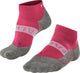 Falke ru4 cool short anti-blaar functioneel materiaal hardloopsokken dames rood - maat 41-42