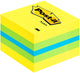 Post-it zelfklevend note blok 51x51mm assorti 400 vel