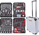 Kreator krt951011 gereedschapskoffer - 253 delig - trolley