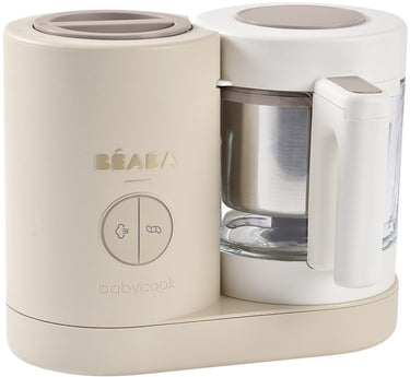 Béaba babycook néo – 6-in-1 babyfoodprocessor – stomen, mixen, ontdooien verwarmen – glas rvs – eco-design – 1250 ml – argile