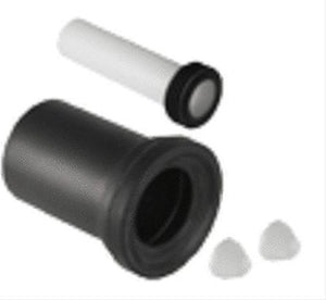 Geberit aansluitgarnituur pe 185mm afvoer 90mm toevoer 45mm