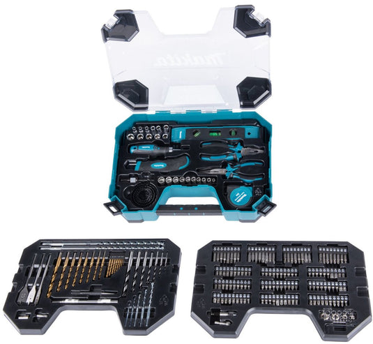 Makita accessoires boor- schroefbitset 200-delig - e-22610