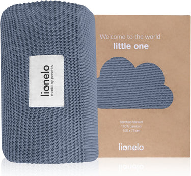 Lionelo bamboo blanket - deluxe baby deken - hypoallergeen - antibacterieel - antischimmel - 100% bamboe katoen - thermoregulerend - zacht ademend - duurzaam - wasbaar - vanaf geboorte - 100×75 cm