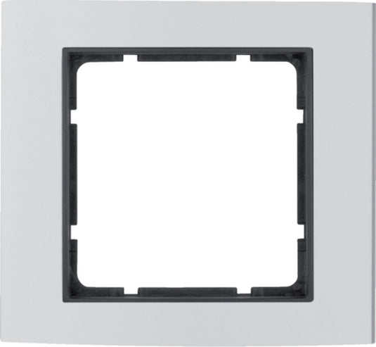 Hager 10113004, aluminium, wit, kunststof, schroefloos, alle merken, mat, 1 stuk(s)