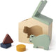 Trixie houten huis met blokken - mr. polar bear