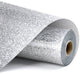 Loklik heat transfer vinyl glitter - silver - zilver - 30.5 x 90 cm