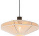 Eglo orimini hanglamp - e27 - ø 38 cm - crème brons - textiel
