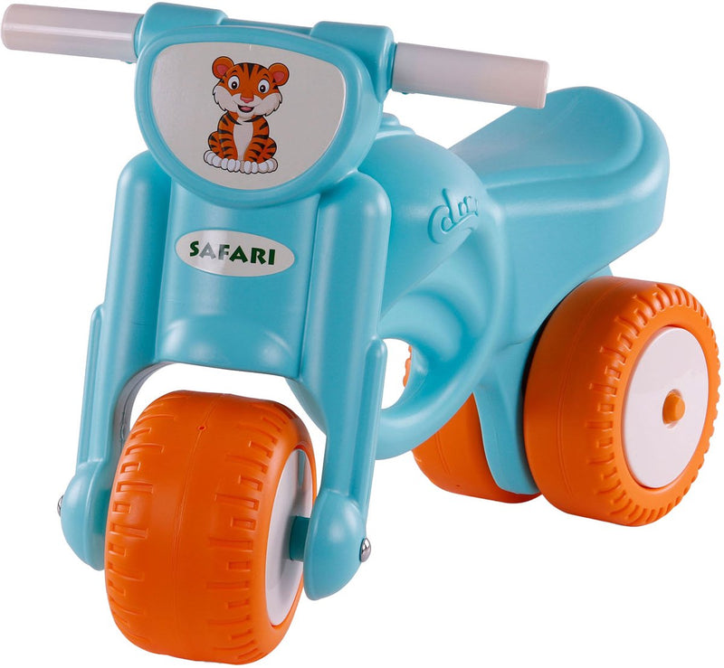 Afbeelding laden in galerijviewer, Cavallino safari motor blauw loopfiets
