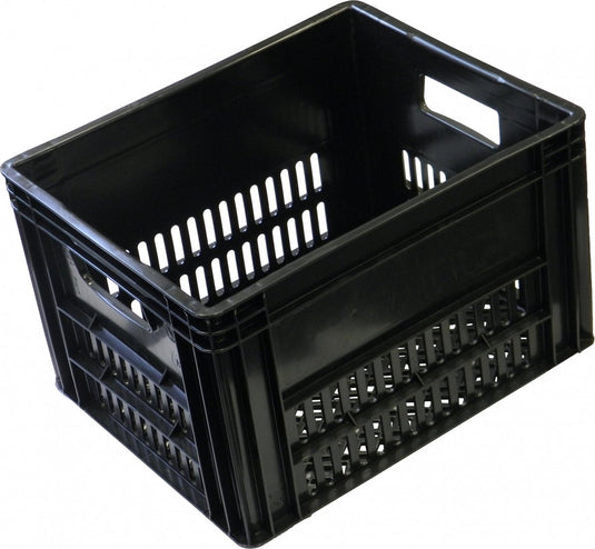 fietskrat zwart 40 liter