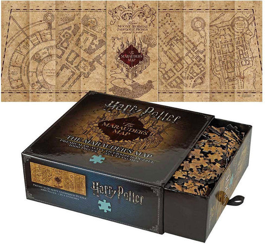 Noble collection harry potter marauder's map puzzel - 1000 stukjes