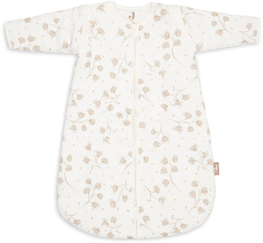 Jollein slaapzak baby met afritsbare mouw rond 60cm - leafy dreams