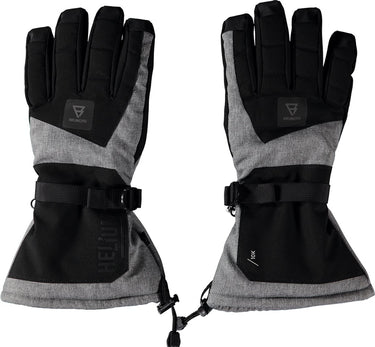 Brunotti - helium men snow gloves | dark grey melee - s