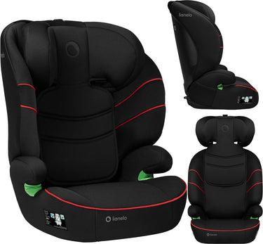 Lionelo lars i-size autostoeltje 100-150 cm – autostoel groep 2 3 – voorwaarts (fwf) – memory foam hoofdsteun – 10 verstelbare hoogtestanden – brede comfortzitting – wasbare bekleding – past in elke auto