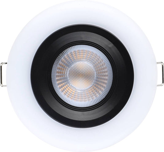 Eglo calonge inbouwspot - led - ø 10 cm - zwart wit