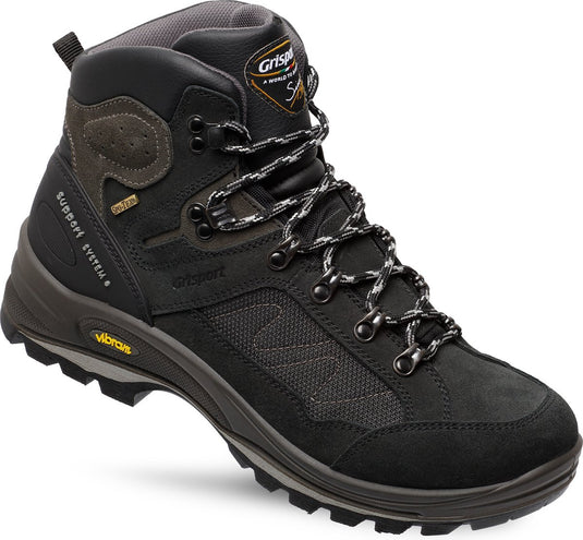 Grisport everest mid unisex wandelschoenen - black 37