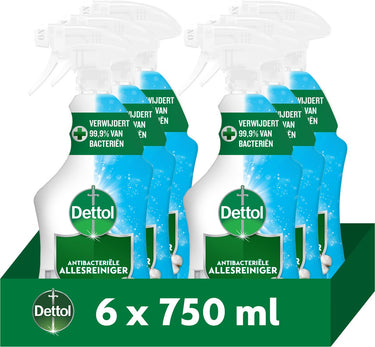 Dettol trigger cotton 750ml - 6 stuks - voordeelverpakking