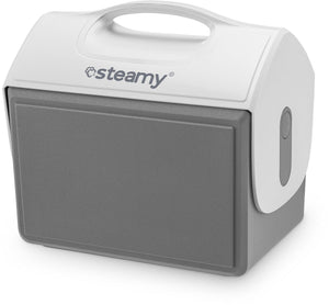 Steamy sport 15 - kleine koelbox - 15 liter - frigobox - grijs