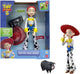 Mattel disney en pixar toy story 5 beestenpraat jessie - actiefiguur van 30 cm en jd varken met 35 geluiden - frans