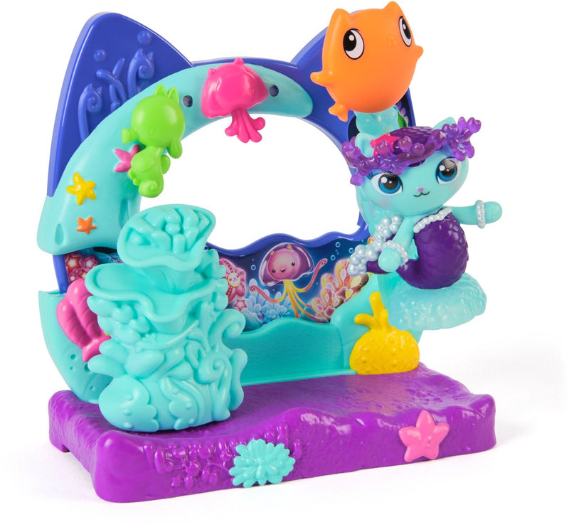 Afbeelding laden in galerijviewer, Gabby's poppenhuis gabby’s poppenhuis – meerminkat's aquarium balkon speelset
