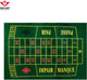 Longfield roulette kleed 130 x 90 cm – groen vilt – casino spel accessoire voor thuis – speelkleed voor roulette tafels – engelhart