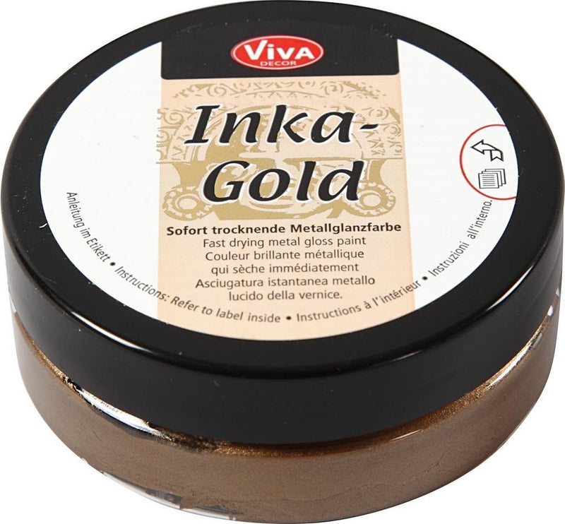 Afbeelding laden in galerijviewer, Viva inka-gold, 50 ml, brown gold
