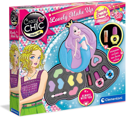 Clementoni make-upset crazy chic zeemeermin meisjes 13-delig