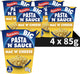 Batchelors big pasta mac and cheese - vegetarisch – kant-en-klare maaltijd in cup – 4 stuks – snel klaar